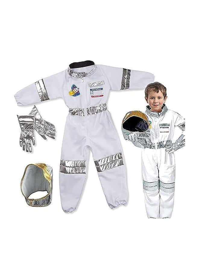 Toyland Kids Astronaut Costume – Space Explorer Jumpsuit with Helmet & Gloves - Image 2
