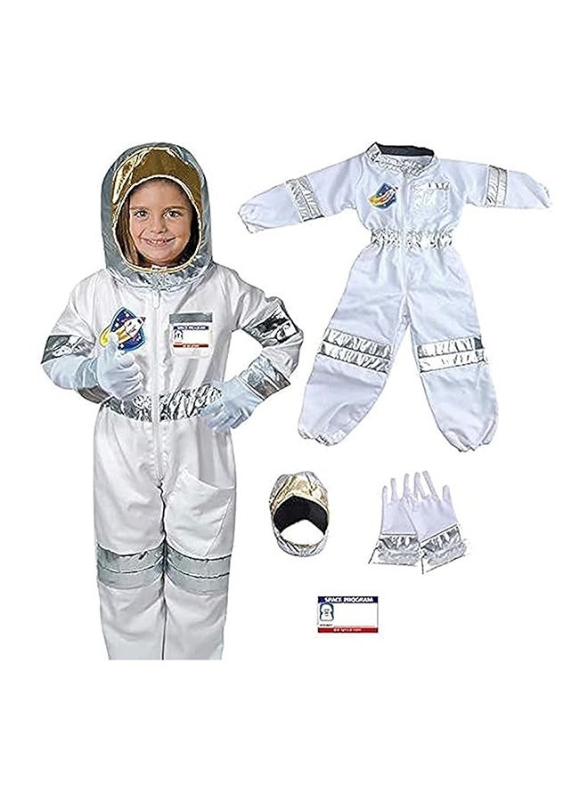 Toyland Kids Astronaut Costume – Space Explorer Jumpsuit with Helmet & Gloves - Image 3
