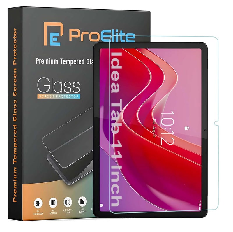 ProElite Tempered Glass Screen Protector for Lenovo idea Tab 11 inch 2025, Premium Tempered Glass Screen Protector for Lenovo idea Tab 11 inch 2025, (1 Pack) - Image 1