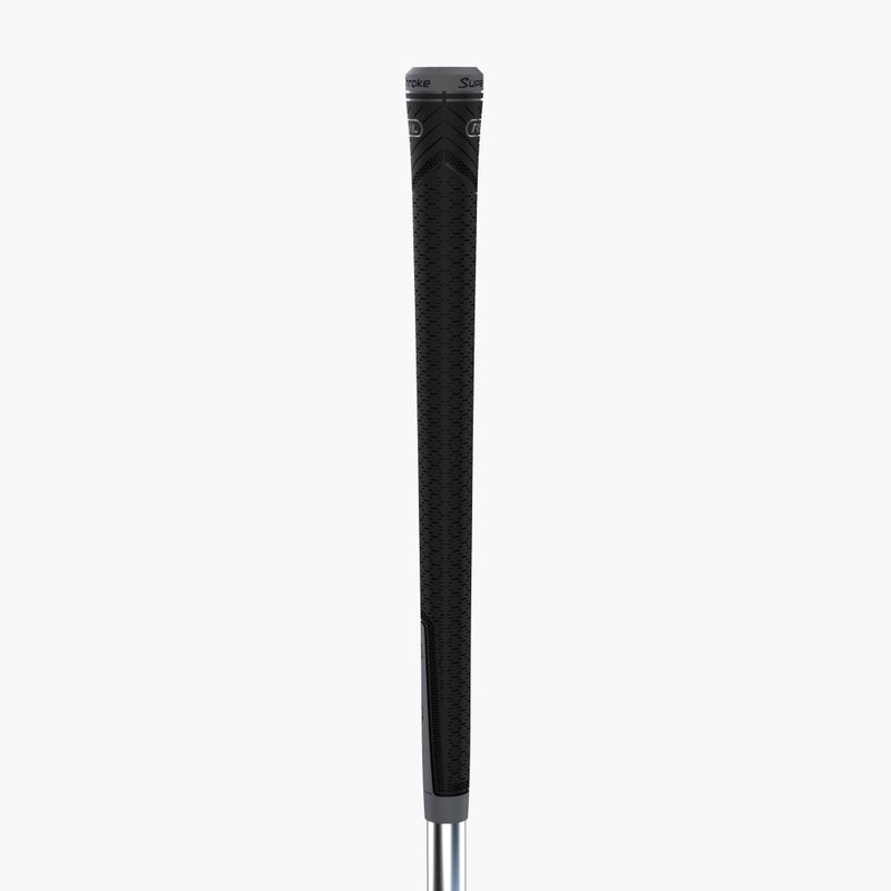 Super Stroke SuperStroke REVL Player Midsize Golf Club Grips, .60 Round, All-weather Control and Long-lasting Performance in a Durable, High-traction Design, Black/Grey - Image 2