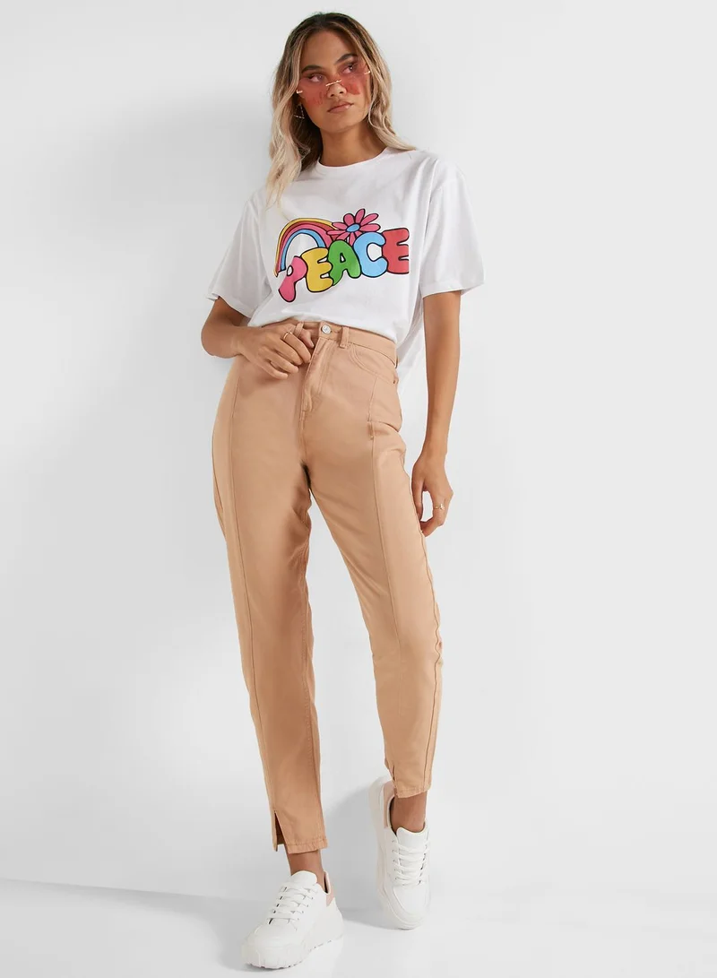 Ginger Oversized Graphic T-Shirt