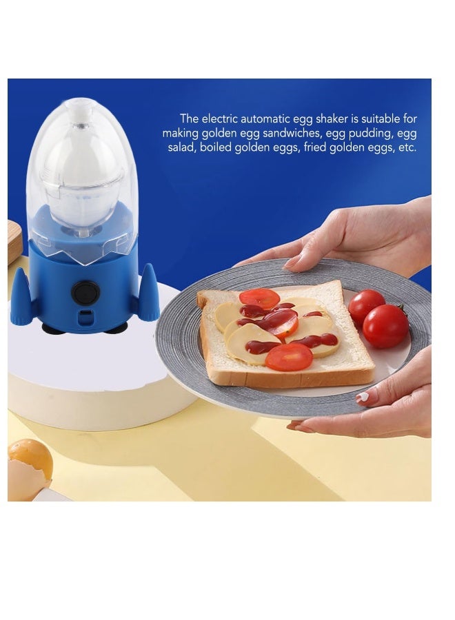 Electric Egg Spinner, Portable Egg Spinner Scrambler in Shell for Boiled Golden Eggs, Egg Homogenizer, for Home Kitchen Cooking Baking Mixing Egg - Image 4
