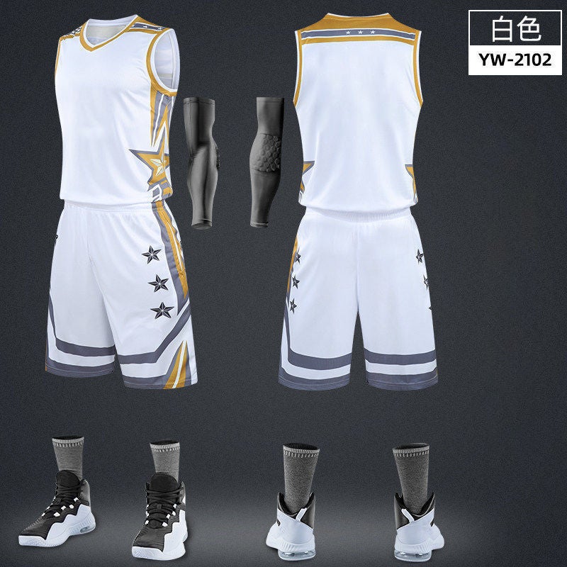 Basketball Uniform Suit For Male And Female College Students Summer Game Basketball Uniform Training Team Uniform Sports Vest Basketball Uniform - Image 1