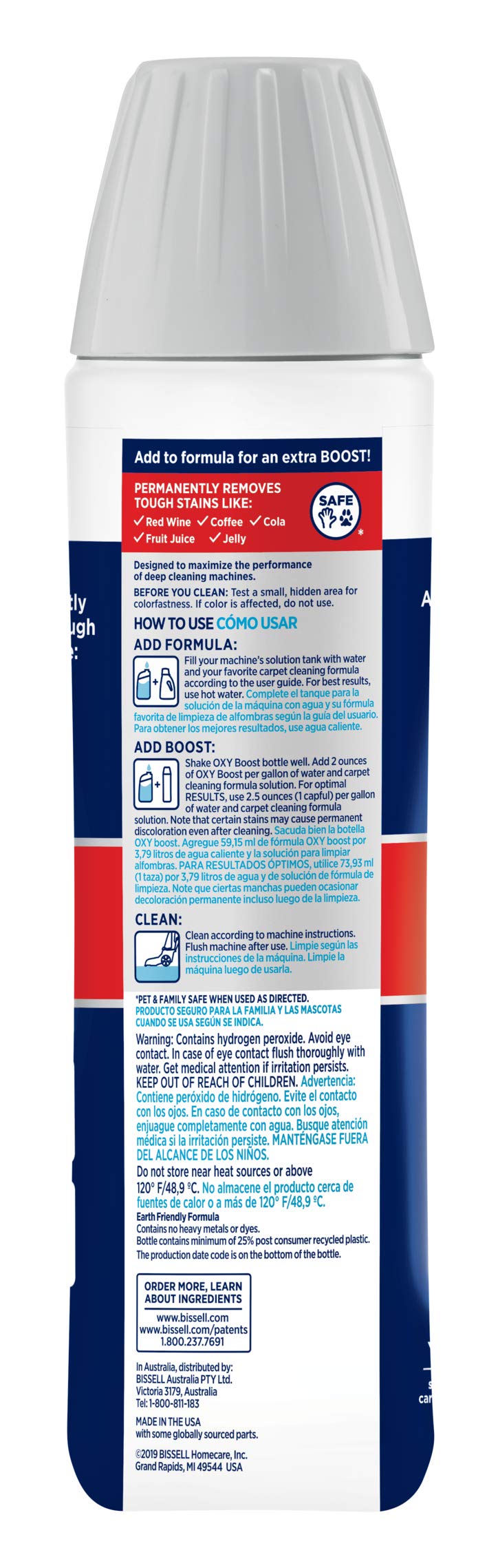 Bissell معزز صيغة تنظيف السجاد بيسل أوكسي بوست - Image 2