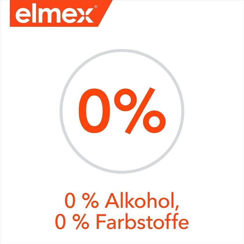 Elmex غسول فم إلمكس لحماية التسوس 400 مل مضاد للبكتيريا لتنظيف الأسنان بدون كحول يحمي بفعالية من التسوس للاستخدام اليومي مع درع مزدوج من الكالسيوم والفلورايد - Image 5