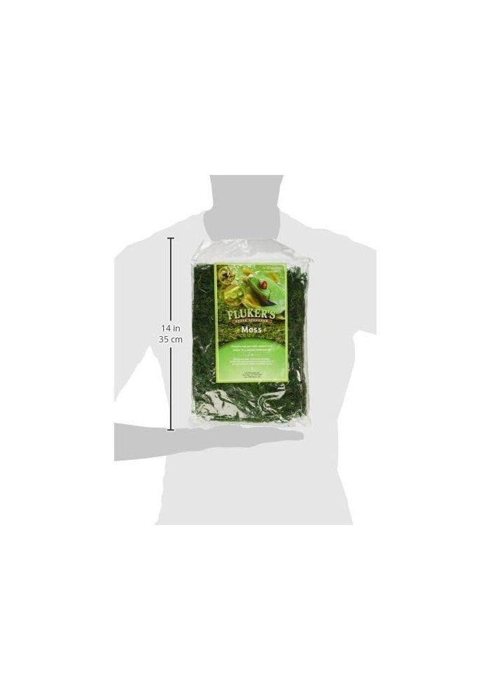 Fluker's Green Sphagnum Moss for Reptile Terrariums - 8 Quarts - Image 4