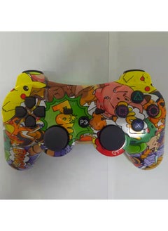 E-commerce Explosions A Generation Of Non-infringement Private Model Curved Ps3 Wireless Bluetooth Game Handle Ps3 Handle-Product Color:Snowflake Key Pikachu