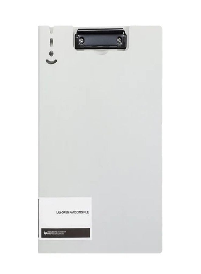 ATHA لوحة كتابة ومشبك ورقي من ATHA | حامل أوراق بحجم A4، لوحة كتابة وقراءة مع غطاء (متعدد الألوان) - Image 1