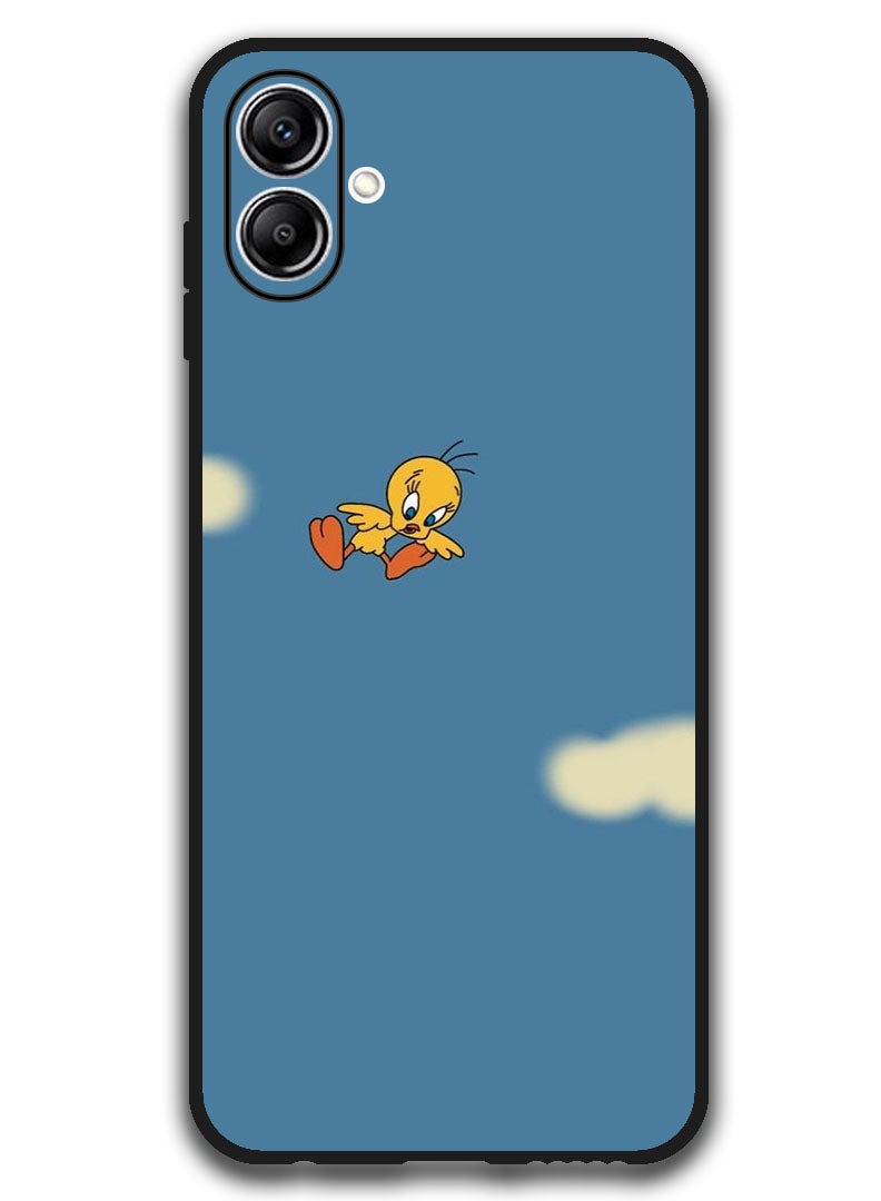 Theodor غطاء واقي مضاد للخدش ومقاوم للصدمات لجهاز سامسونج جالاكسي A06 طائر أصفر طائر - Image 1