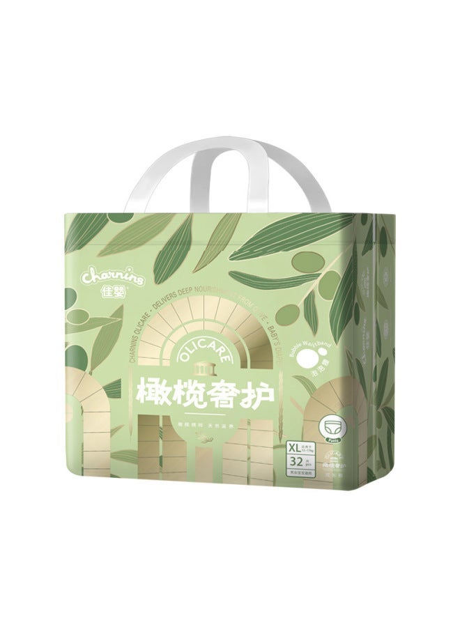 Good baby olive luxury skin-friendly soft breathable diapers newborn baby all-inclusive pants source factory direct sales - Image 4