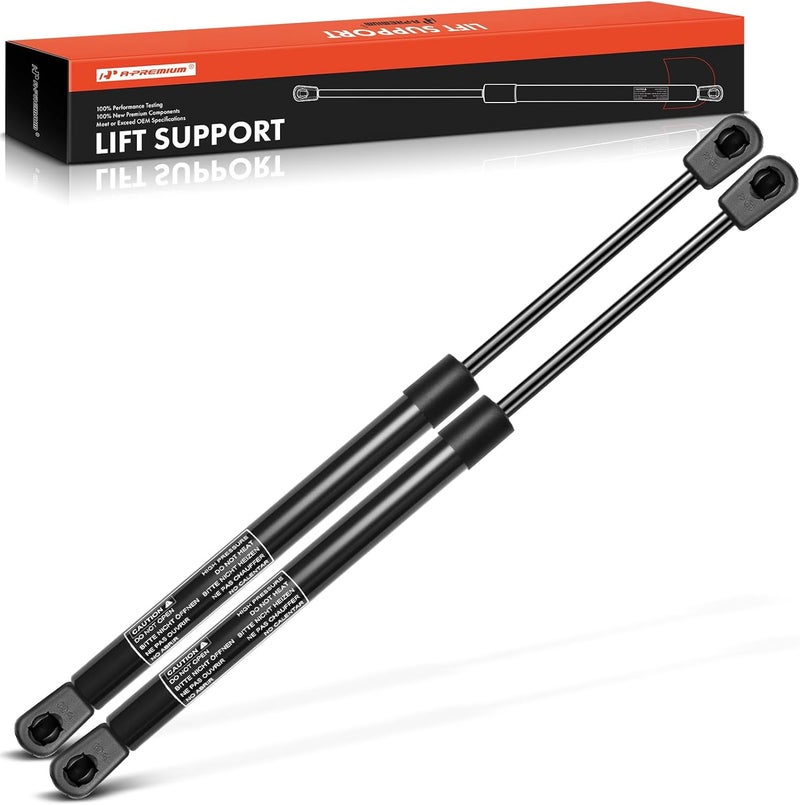 A-Premium Rear Tailgate Lift Supports Shock Struts Replacement for Hyundai Tiburon 2003-2008 & Mitsubishi Endeavor 2004-2011 - 2-PC Set - Image 1
