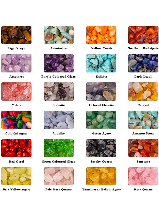 إسكدنيا Natural Gemstone Bead With Accessories Set - Image 2