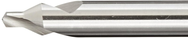 YG -1 - D1C90101 D1C90 High Speed Steel Long Length Center Drill Bit, Uncoated (Bright), Slow Spiral, 60 Degree, 3/16" Diameter x 6" Length (Pack of 1) - Image 4