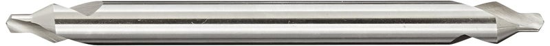 YG -1 - D1C90101 D1C90 High Speed Steel Long Length Center Drill Bit, Uncoated (Bright), Slow Spiral, 60 Degree, 3/16" Diameter x 6" Length (Pack of 1) - Image 2