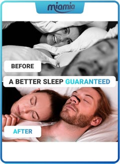 Miamia Anti-snoring nose patch Comfortable anti-snoring device (30 Count, Black) - Boost Oxygen Intake, Reduce Snoring, Improve Sleep Quality - Sweat Resistant, Skin Safe Nasal Strips - Extra Strength Snoring Solution  - Image 3