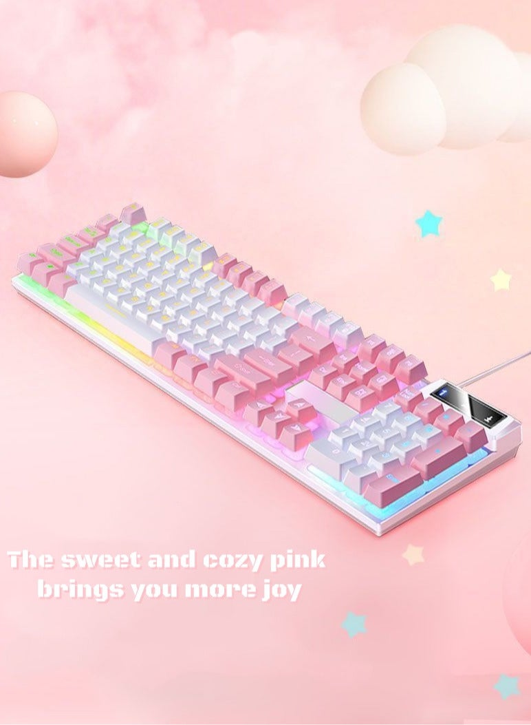 87-Key Detachable Type-C Wired Gaming Mechanical Keyboard-Compact Efficiency, Gaming Aesthetics - Image 3