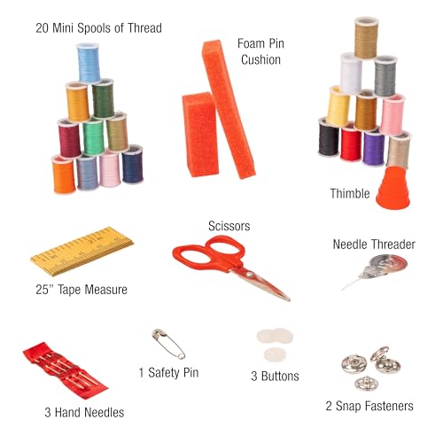 Singer Sewing Kit in Travel Storage Box - Image 4