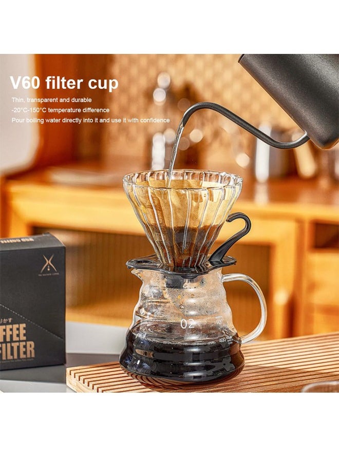 V60 Professional Coffee Set  9 Pieces Pour Over Espresso Kit with 600mm Pot, Durable for Coffee Table  Kitchen  Camping - pzsku/Z95981D5B301025045223Z/45/_/1722758713/5dc29095-9a8e-4129-9de8-2e091a2ef73c