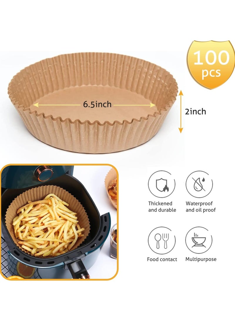 Non-Stick Air Fryer Baking Paper – Round Shape (100 Pieces) - Image 4