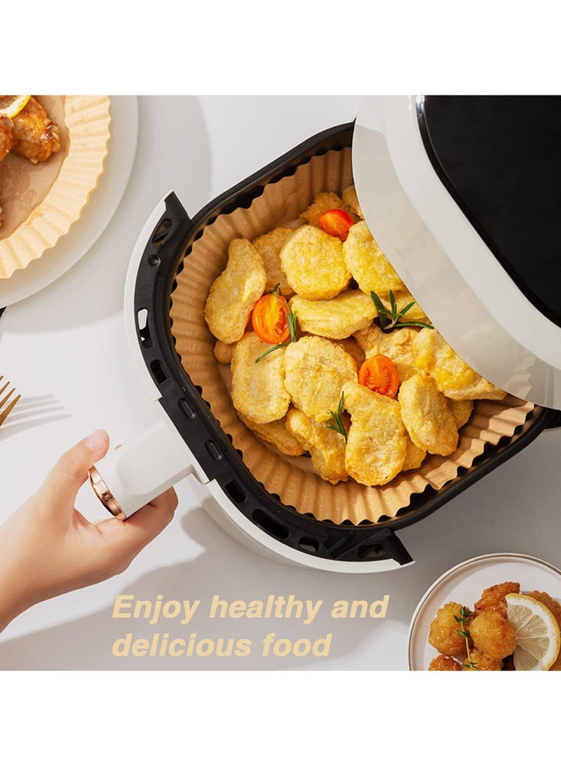 Non-Stick Air Fryer Baking Paper – Round Shape (100 Pieces) - Image 1
