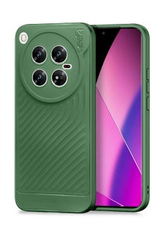 Gear4 Infinix Zero 40 4G / 5G 2024 Gear4 Soft Liquid Silicone with Wavey Texture Case Cover - Dark Green  - Image 1