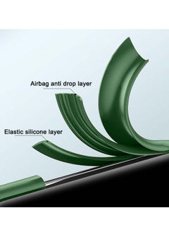 Gear4 Infinix Zero 40 4G / 5G 2024 Gear4 Soft Liquid Silicone with Wavey Texture Case Cover - Dark Green  - Image 5