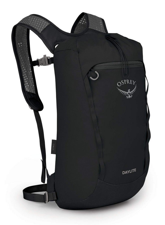 Osprey Daylite Cinch Backpack, Black