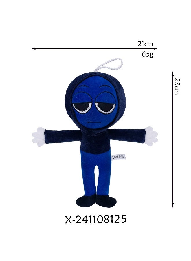 NIBEMINENT Sprunki Game Plush, Sprunki Toys Plush,Soft Stuffed Animal Pillow Doll Birthday Gifts for Adult Kids - Image 2