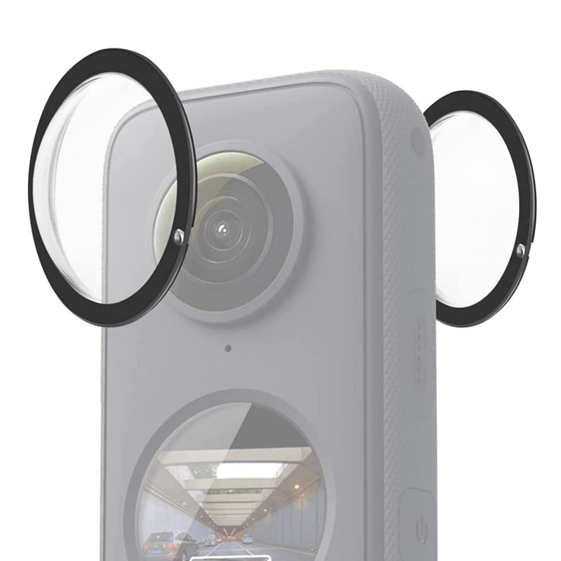 Vbestlife Dual Lens Guards for One X2 Dual Lens Guards Prevent Scratches High Transmittance PC Protective Cover for ONE X2 - Image 2
