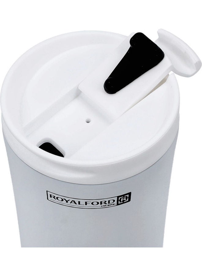 Royalford Stainless Steel Double Wall Mug Assorted Colour 9.5x9.5x21cm - Image 5