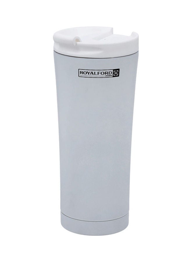 Royalford Stainless Steel Double Wall Mug Assorted Colour 9.5x9.5x21cm - Image 1