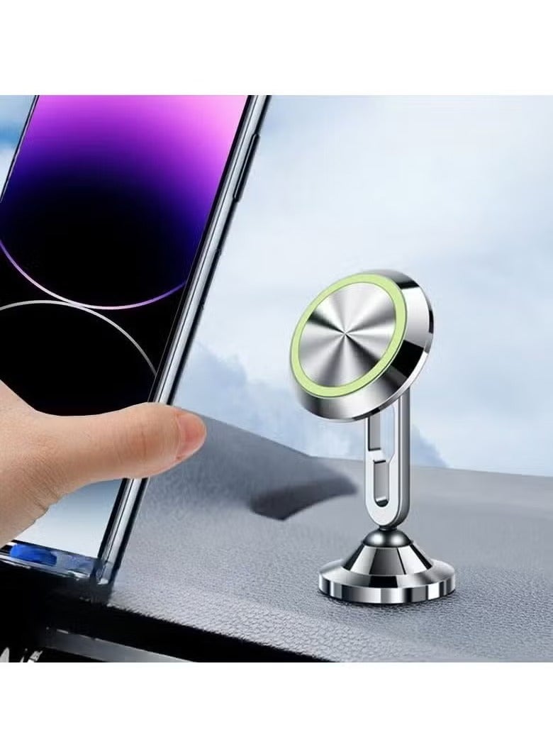 TIGER MH--76 Magnetic Car Holder –- Multi-Adjustment, Strong Magnet for Secure Phone Mounting, 360° Rotation, Universal Compatibility for iPhone, Android, and GPS Devices - Image 2