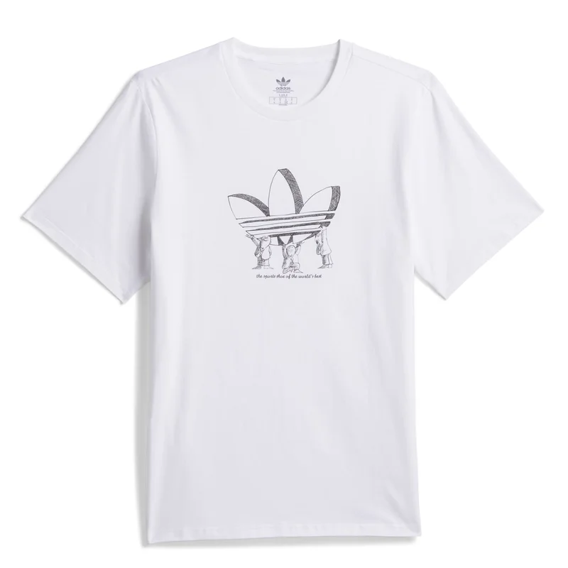 adidas adidas SSNL TEE 6 White Originals Unisex T-SHIRTS