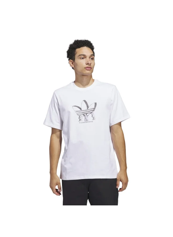 adidas adidas SSNL TEE 6 White Originals Unisex T-SHIRTS
