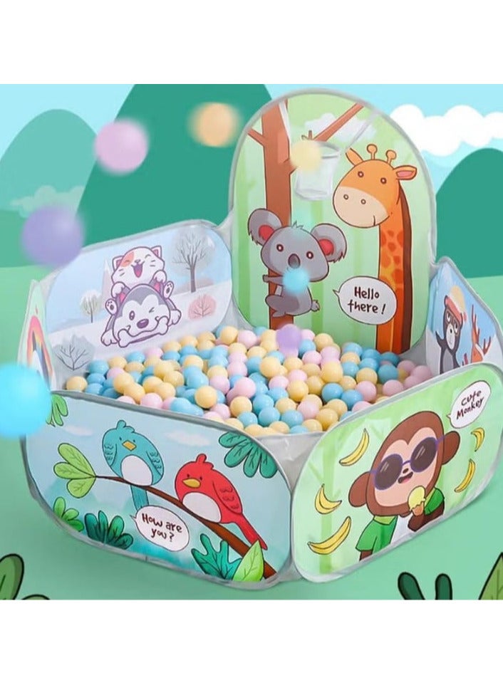 اوبن هاوس مع كرة( سلة صغيرة من TOYS-EGYPT (اخضر) - Image 1