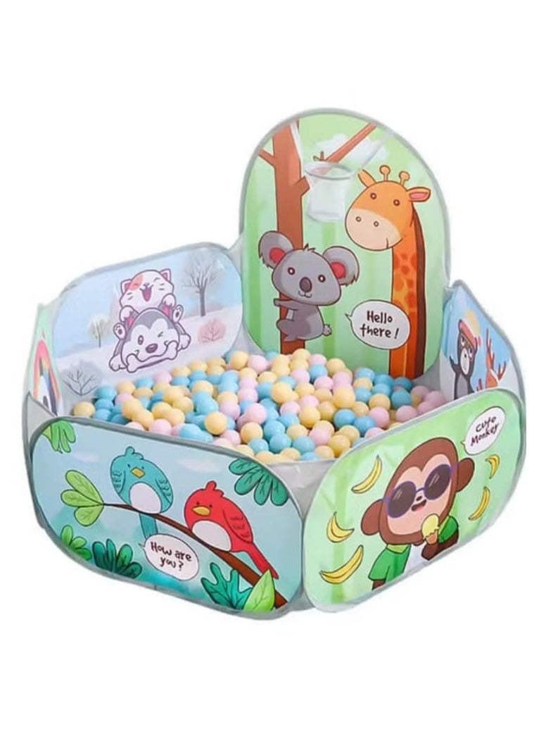 اوبن هاوس مع كرة( سلة صغيرة من TOYS-EGYPT (اخضر) - Image 2