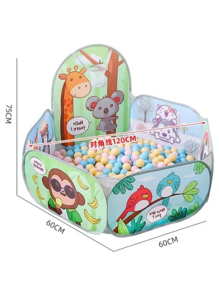 اوبن هاوس مع كرة( سلة صغيرة من TOYS-EGYPT (اخضر) - Image 3