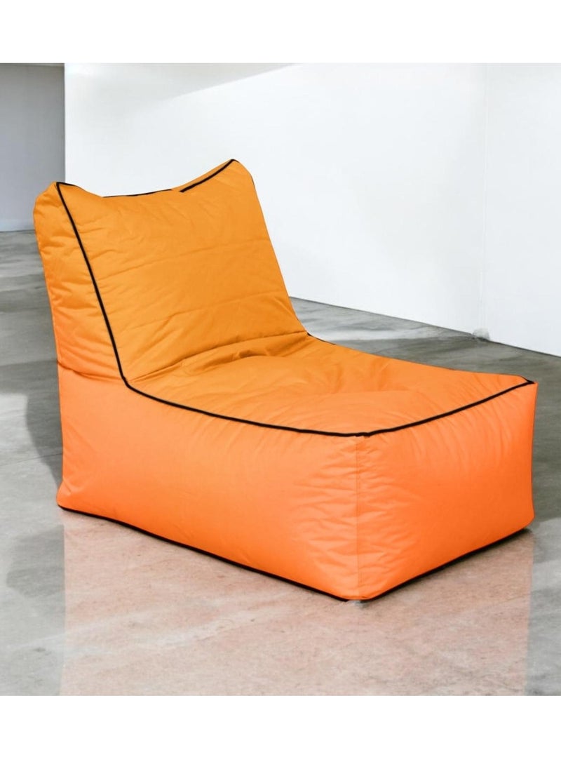 ANDERSON Beachoo Waterproof Bean Bag – Comfort and Style that Lasts - Orange - 100x85x80 cm  - Image 2