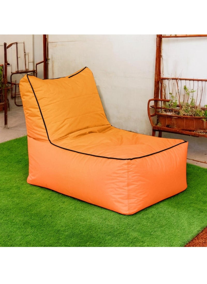 ANDERSON Beachoo Waterproof Bean Bag – Comfort and Style that Lasts - Orange - 100x85x80 cm  - Image 4