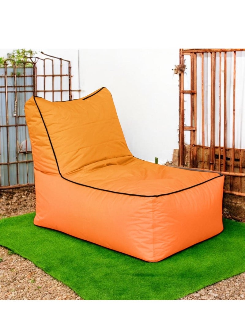 ANDERSON Beachoo Waterproof Bean Bag – Comfort and Style that Lasts - Orange - 100x85x80 cm  - Image 5