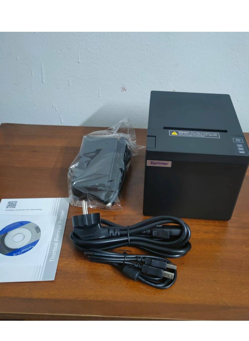 Xprinter - Xprinter XP-Q807K Receipt Printer (USB + LAN) - Image 1