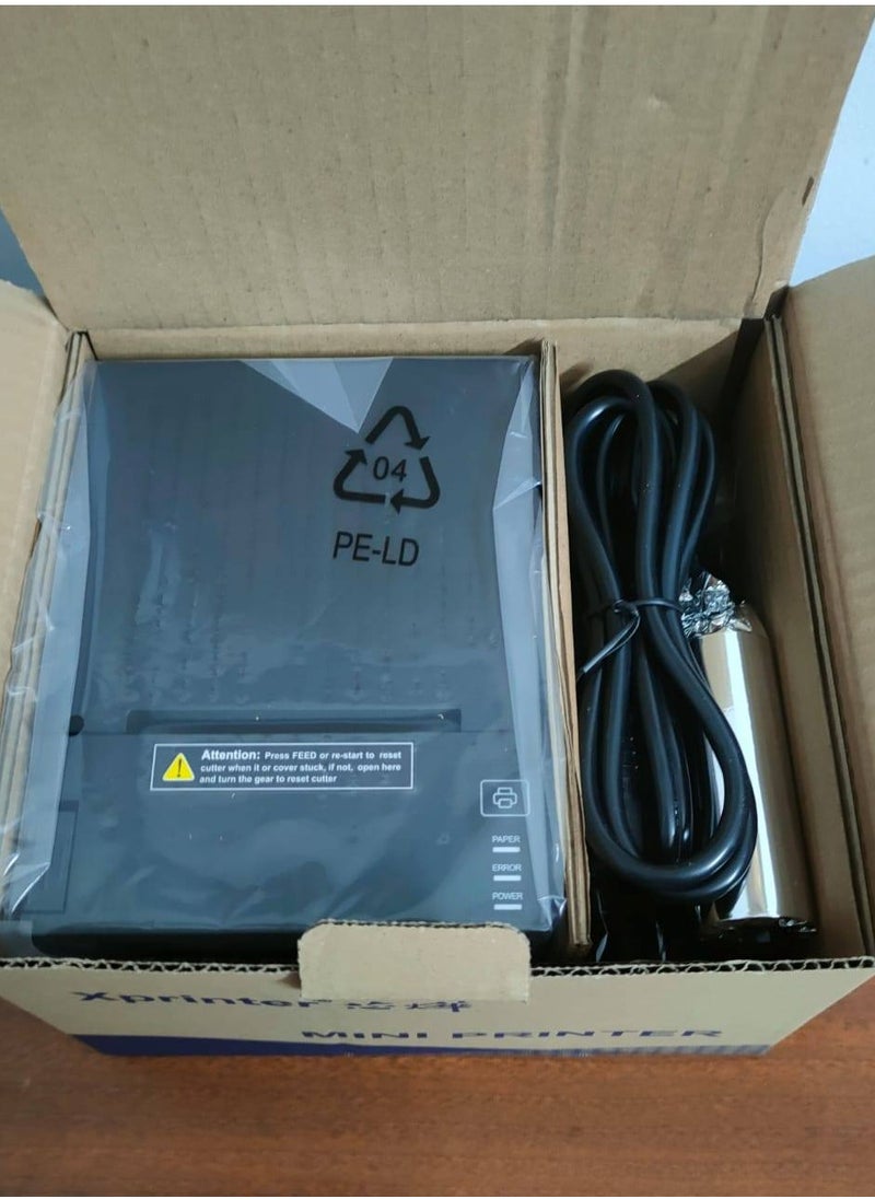 Xprinter - Xprinter XP-Q807K Receipt Printer (USB + LAN) - Image 1