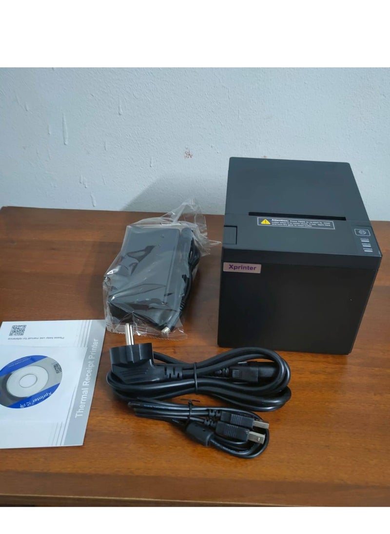 Xprinter - Xprinter XP-Q807K Receipt Printer (USB + LAN) - Image 1