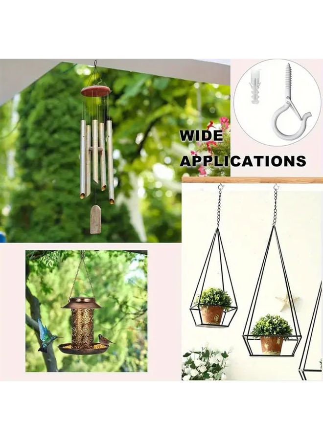 12pcs S Hook Outdoor Reinforced Screw Hanging Rack Multi Purpose Fasteners - Image 4