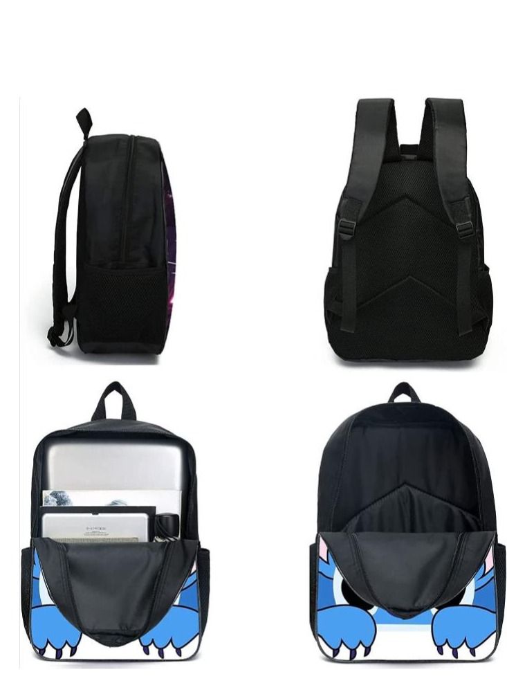 Y&D 3 pcs Super Mario School Backpack Multicolour - Image 3