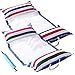 FindUWill Fabric Pool Hammock Floats XL 2Pack Inflatable Water Hammocks Floaties 4in1 Saddle Lounge Chair Hammock Drifter Pool Float Lounger for Adults - Image 3
