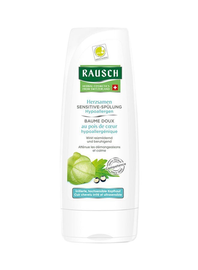 Heart Seed Sensitive Rinse Conditioner Hypoallergenic Clear 200ml