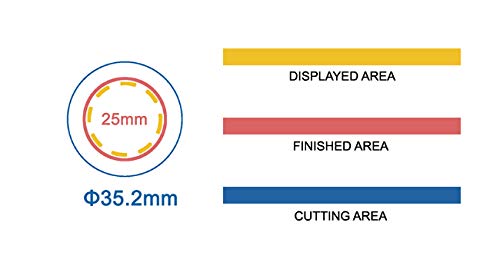 ChiButtons 25mm Metal Pin Badge Round [Metric System] (500 Sets) - Image 2
