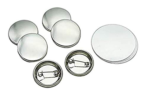 ChiButtons 25mm Metal Pin Badge Round [Metric System] (500 Sets) - Image 1