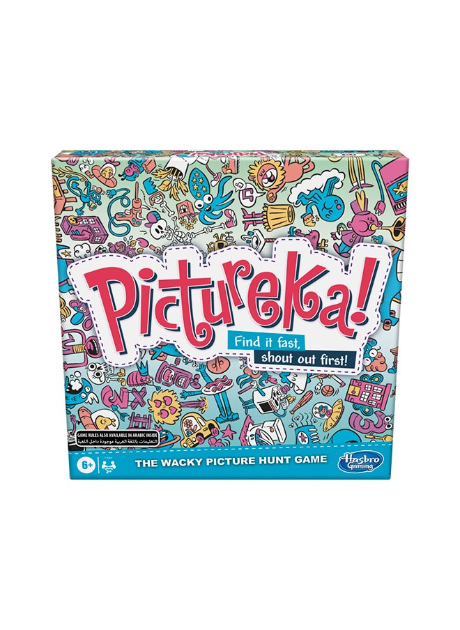 HASBRO - GAMING - Game, Picture Game, Board Game for Kids, Fun Family Board Games, Board Games for 6 Year Olds and Up, Fun Board Game for Kids - Image 1